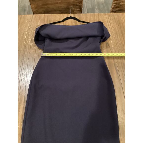 Revolve Likely Driggs strapless midi dress Navy  Size 8 - Picture 4 of 11